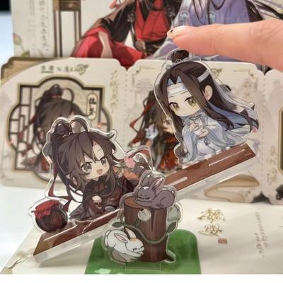 Cute Acrylic Teeterboard with Wei Wuxian and Lan Wangji from Mo Dao Zu Shi - Anime Desktop Decoration