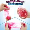 Ledové Squishy Kapky Sladové Cukrové Kuličky Fidget Hračky Stresová Kostka Úzkost Stresová Úleva Měkké Senzorické Uklidňující Hračky pro Děti Dospělé