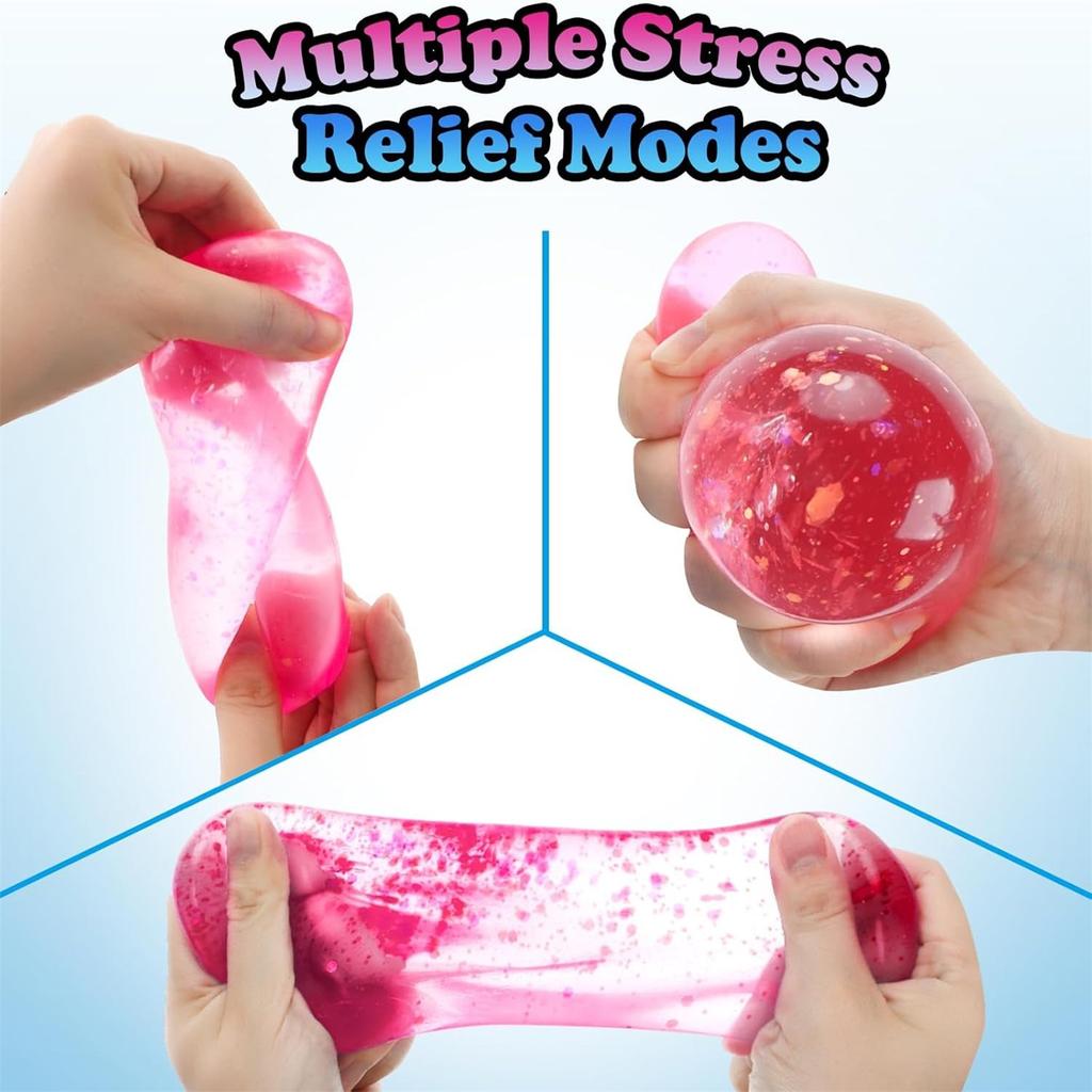 Ledové Squishy Kapky Sladové Cukrové Kuličky Fidget Hračky Stresová Kostka Úzkost Stresová Úleva Měkké Senzorické Uklidňující Hračky pro Děti Dospělé