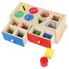 Montessori Early Education Shape & Color Sorting Building Blocks for Children