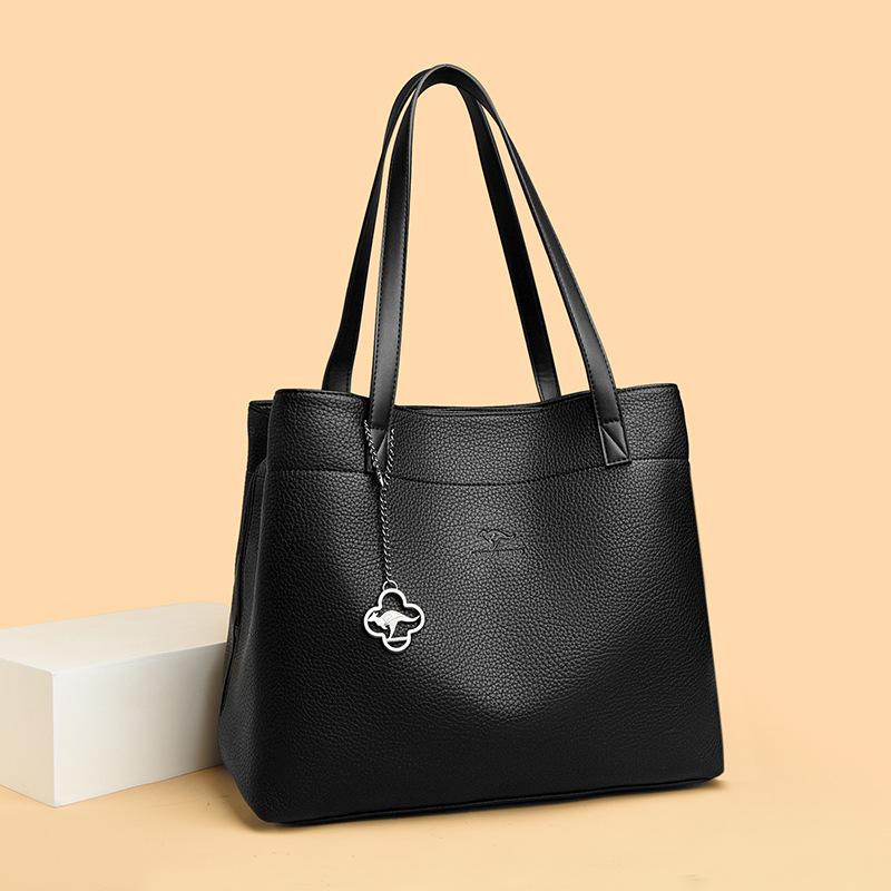 

Large-capacity Tote Bag and Simple Handbag світло-сірого кольору/хакі