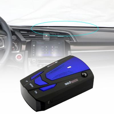 V7 Excellent Speed ​​Praktischer, vollständiger Radarwarner mit Erkennungsfrequenz, kompakter Sprachalarm, Geschwindigkeitsradarwarner