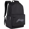 Li Ning Sports Life Collection Polyester Backpack Regular Unisex Black YBSV149-1