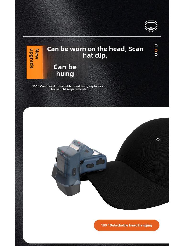 Rechargeable Waterproof Head-Mounted Fishing Light with Induction, Red Emergency Light, High Brightness, Lightweight Design.