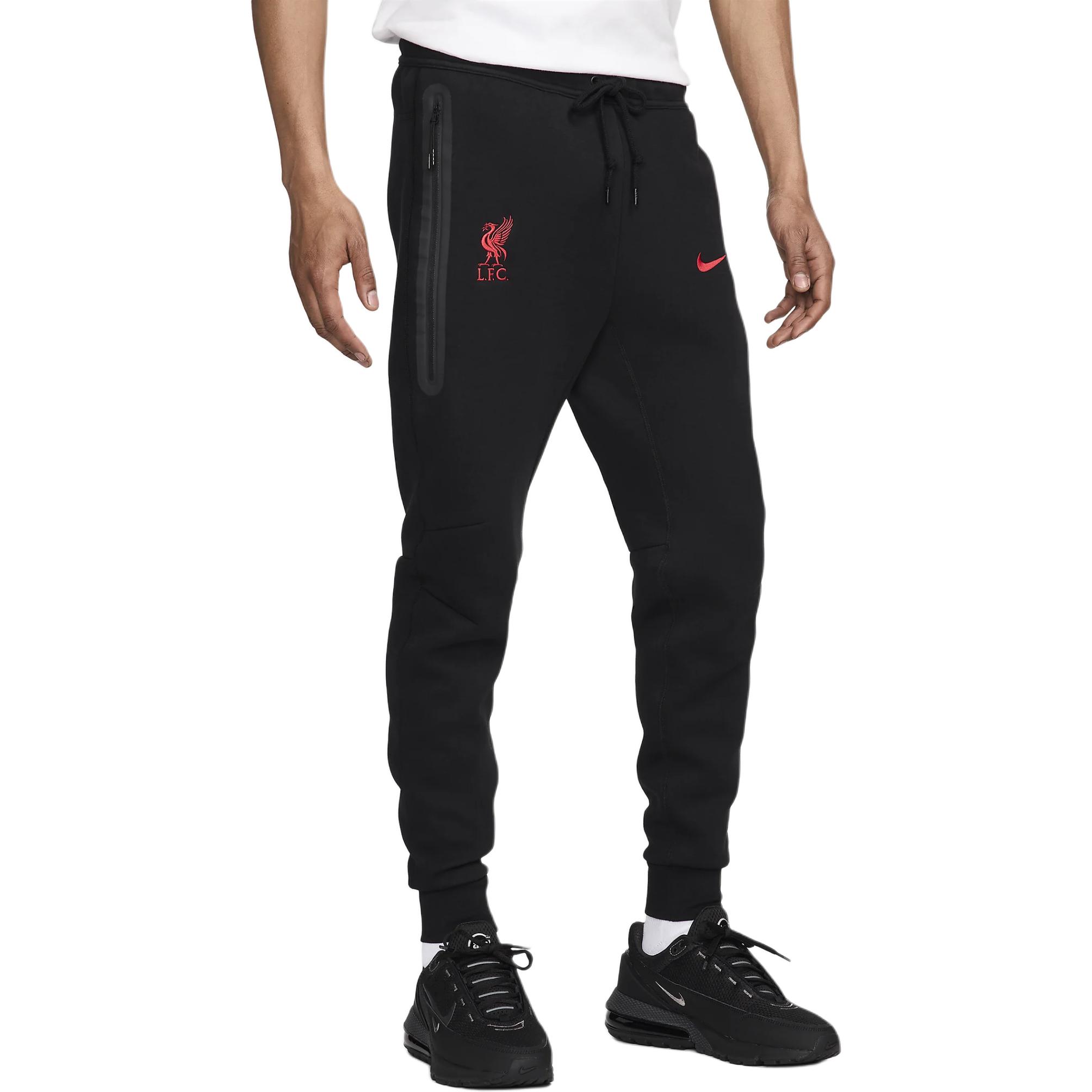 Nike Liverpool Fc Tech Fleece Men s Nike Soccer Joggers FN8489-010 XL