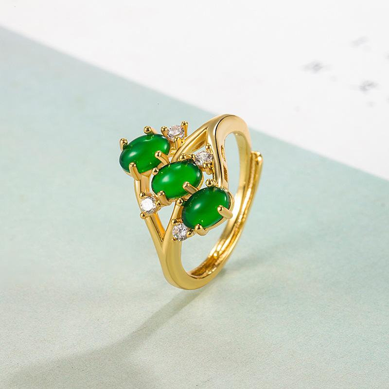 925 Sterling Silver Plated Sun Moon Sunflower Heart Rings for Women Original Flower Wedding Crystal Luxury Jewelry R5375
