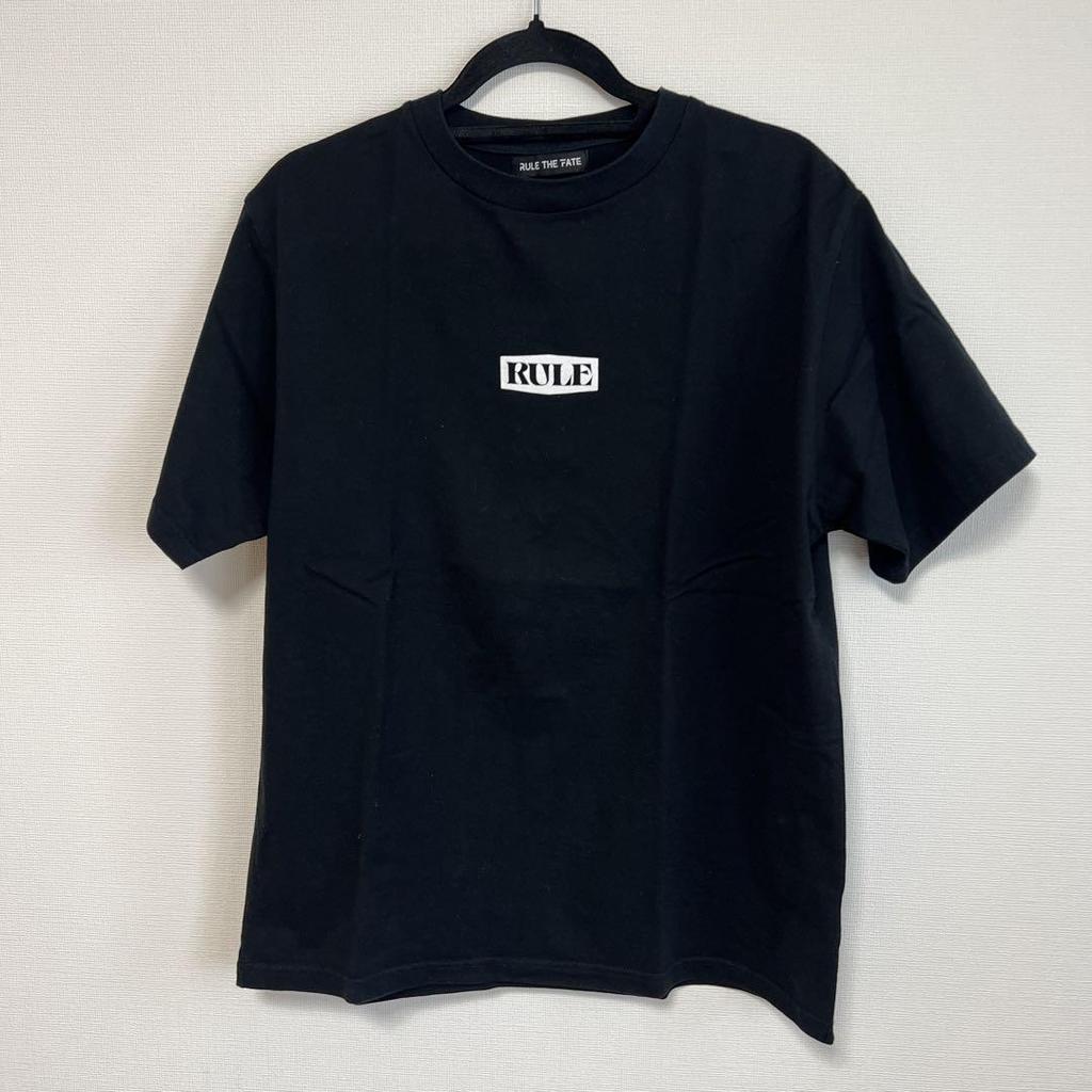 [USED] RULE THE FATE Black T-shirt Size 1