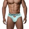 High-Grade Men's Low-Rise Cotton Briefs: Ripped, Breathable, Elastic with U-Convex Pouch.