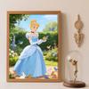 Diamond Art Painting Kit 5D Cinderella Diamond Painting Dot Art Kit Home Wall Decor