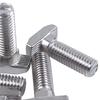 CYCLI-M8 Thread T-Slot Drop-In Stud Sliding Screw Bolt Silver Tone 30Pcs