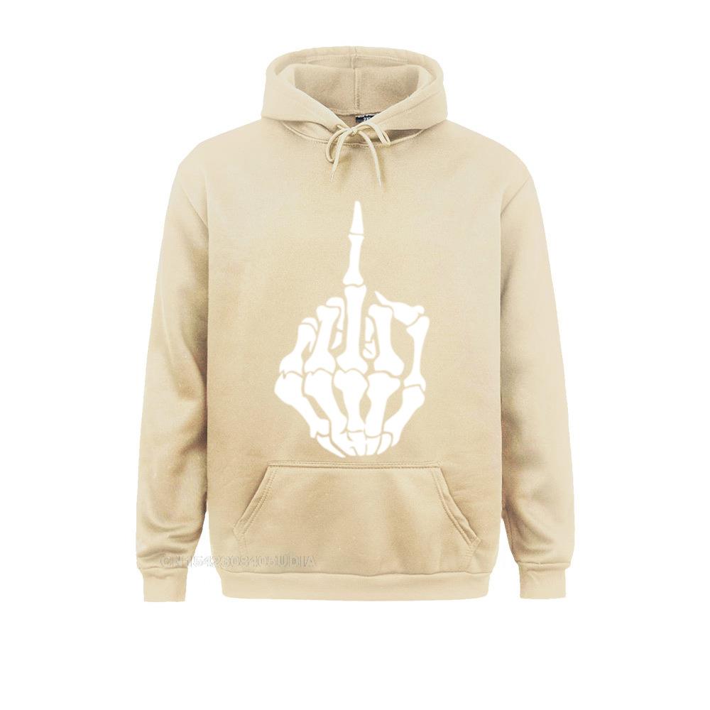 thumbnail image 2 of Have A Great Day Middle Finger Hoodie, Funny Skeleton Middle 2 of 9