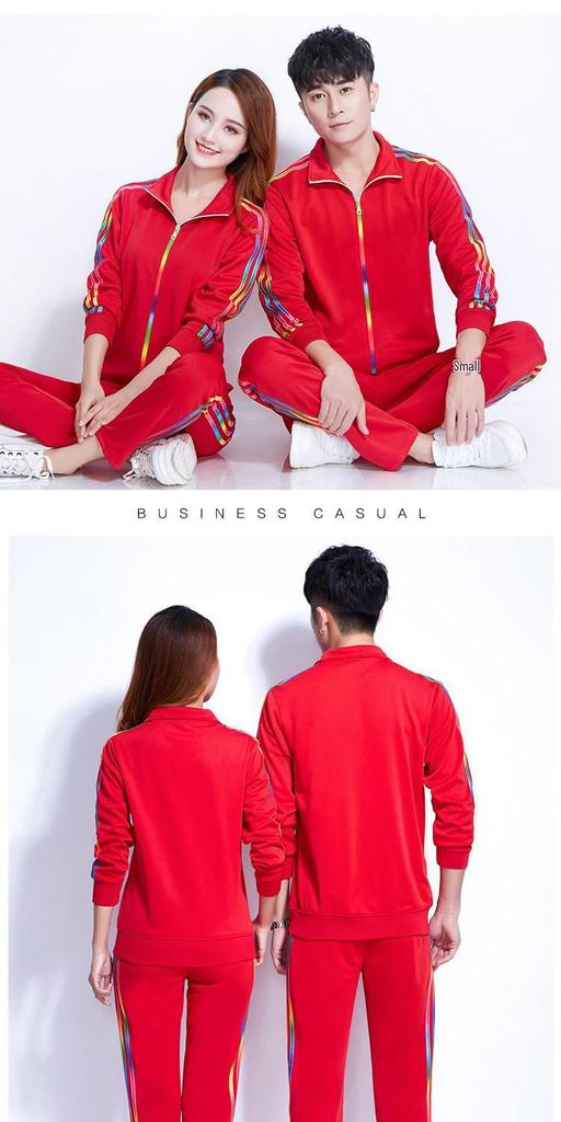 New Large Size Long Sleeve Sports Uniforms for Walking, Gymnastics, Fitness, and Square Dancing