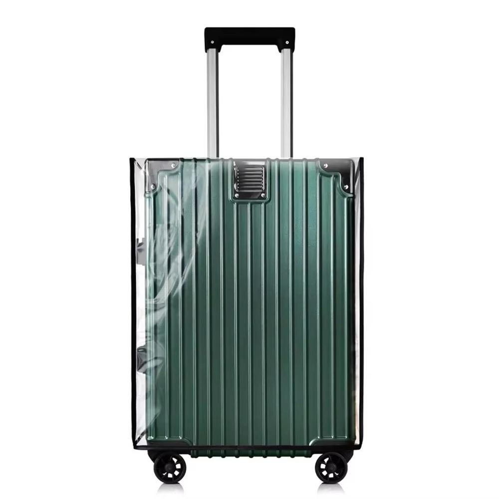 18-30 Inch Travel Luggage Cover PVC Transparent Luggage Protector Cover Dustproof Waterproof Suitcase Protector Cover Luggage