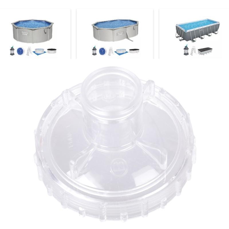 Universals Swimming Pool Filter Housing Corrosions Resistant Plastic Pool Filter for Quickly Installation Compatibility
