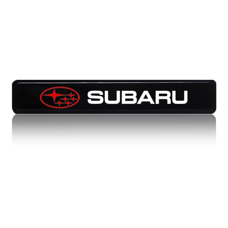 New Car Front Hood Grille Emblem LED Light Grill Decorative Lights for Subaru Forester SG5 SH SJ Impreza XV Legacy Outback WRX dis6