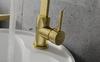 DECCO I light gold Besco tall washbasin tap