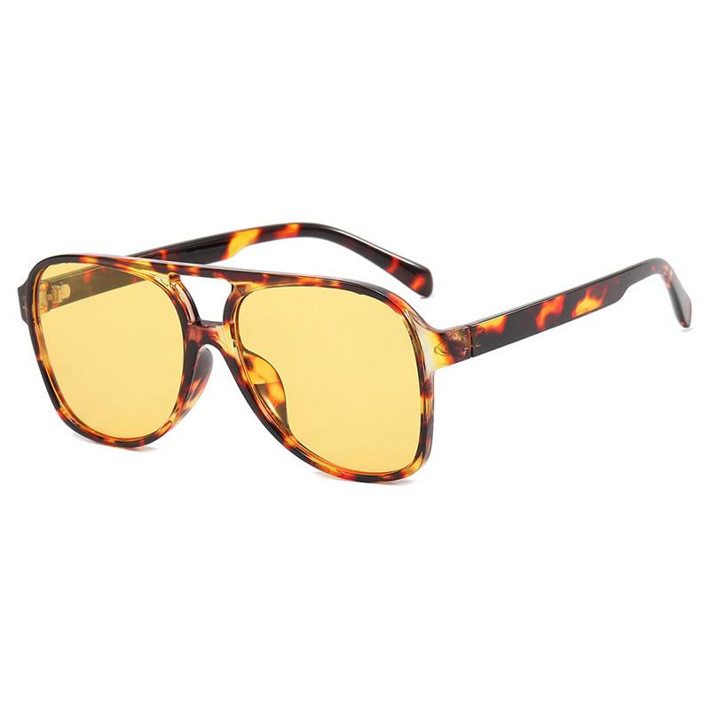 SHAUNA Fashion Women Pilot Sunglasses Retro Men Blue Yellow Shades UV400 Trending Sun Glasses