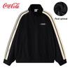 Coca-Cola Men's Casual Stand-Collar Sweatshirt Jacket
