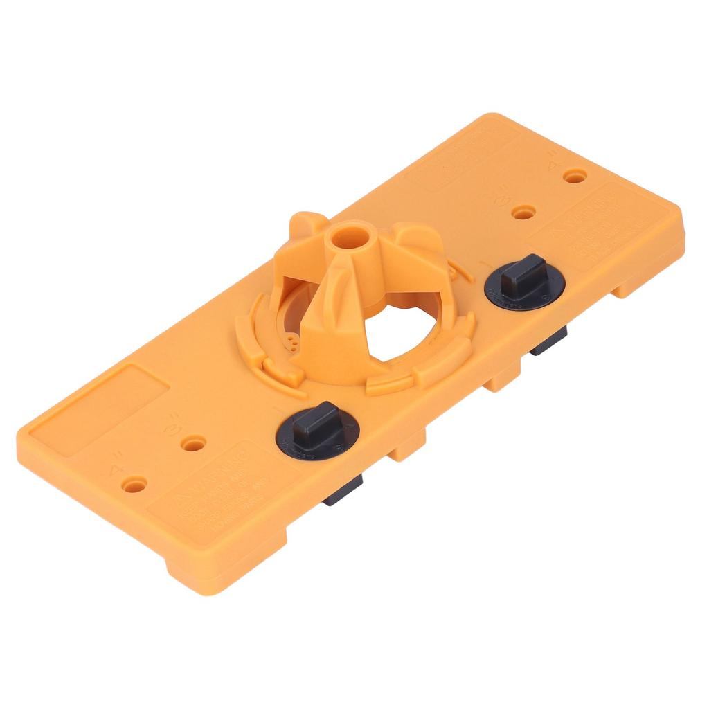 35mm Hinge Hole Saw Jig Drilling Guide Cutter Bit Set Woodworking Punching Boring LocatorYellow