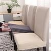 Universal Elastic Thick Seat Covers for Slipcovers for Dining Room Hotel Chair Protector Chair Cover Stretch Chair Case Pad