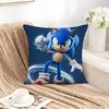 Cool SSonics HHedgehog Pillow Case Square DoubleSided Sofa Cushion Cover Bedroom Bedside Pillow