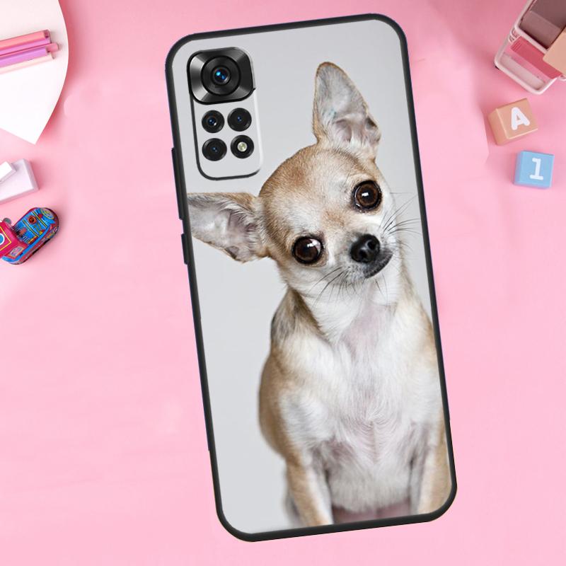 Chihuahua Dog Cute Animal For Xiaomi Redmi Note 14 10 11 12 13 15 Pro Plus Phone Case For Redmi 15C 14C 10C 12C 13C 15