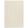VidaXL Shaggy Rug Shiny Look, Floor Carpet, Area Rug, Rug for Living Room Office Bedroom, Modern, Cream 375664