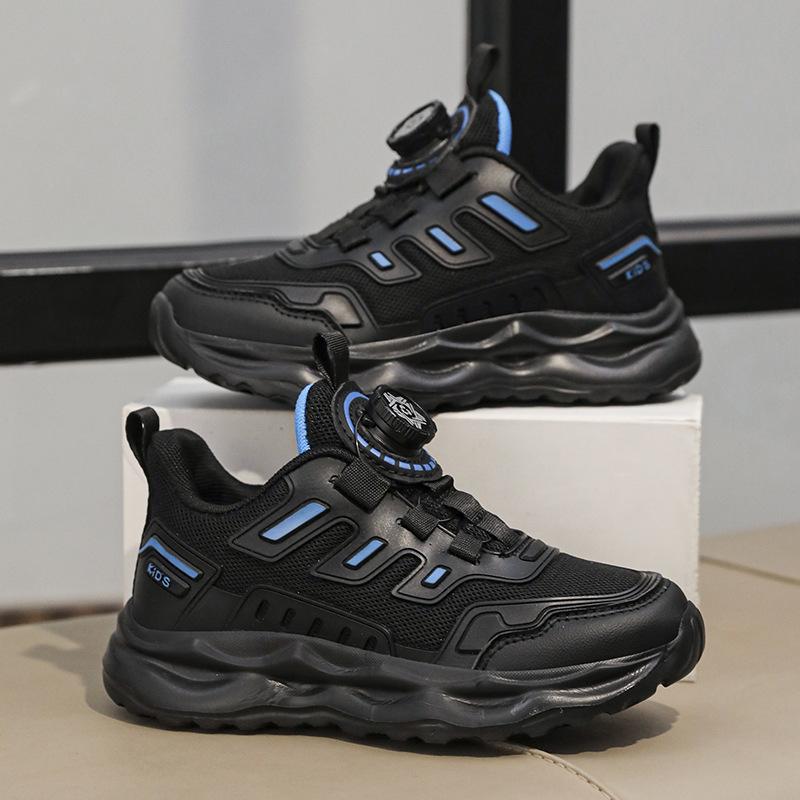 

Girls shoes sneakers 2025 new autumn breathable versatile dad shoes soft sole children s shoes lightweight boy explosion 39 чёрный