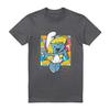 The Smurfs Unisex Adult Smurfette Patchwork Background T-Shirt