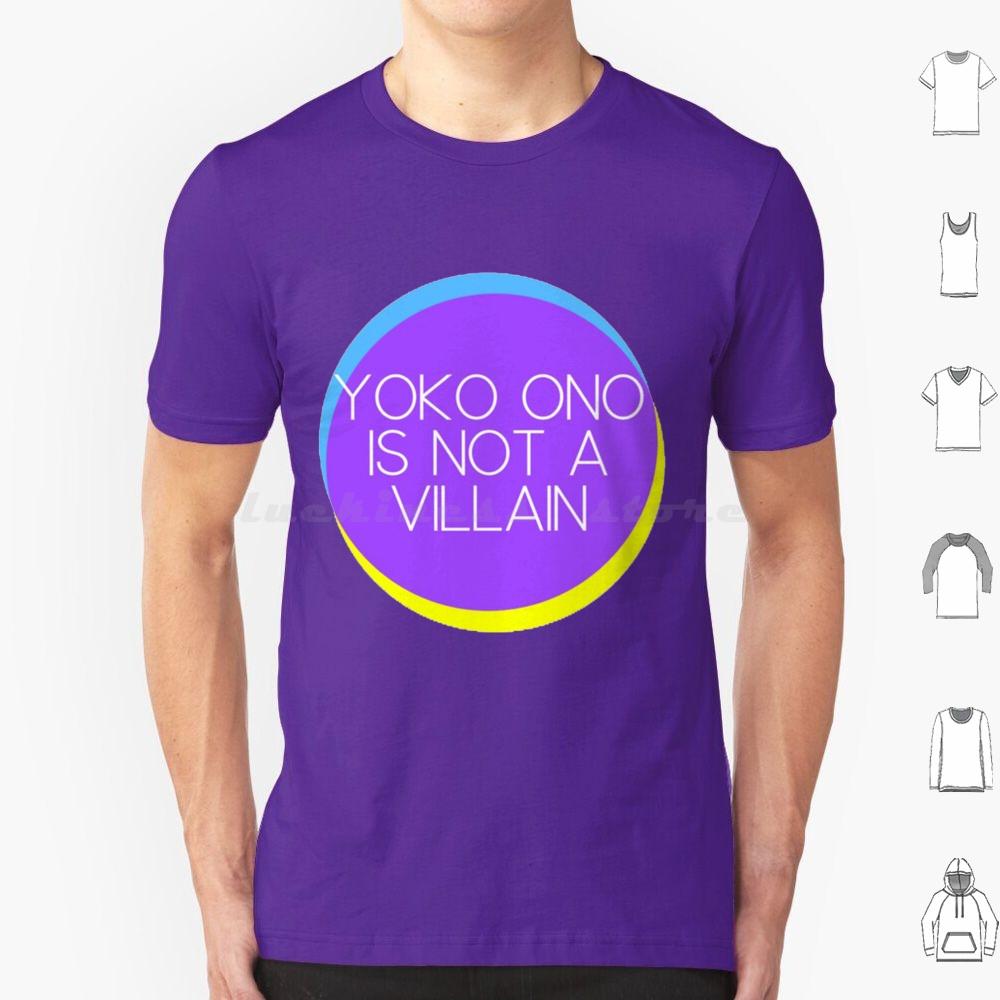 Yoko Ono Is Not A Villain Essential T Shirt 6xl Cotton Cool Tee Yoko Ono Yoko Peace The Music Ono 60s Imagine John Ringo Love