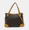[Pre-Owned] Estrela Medium Brown Coated Canvas Monogram Crossbody Handbag Shoulder Bag - Fair #1PZ8E8Q