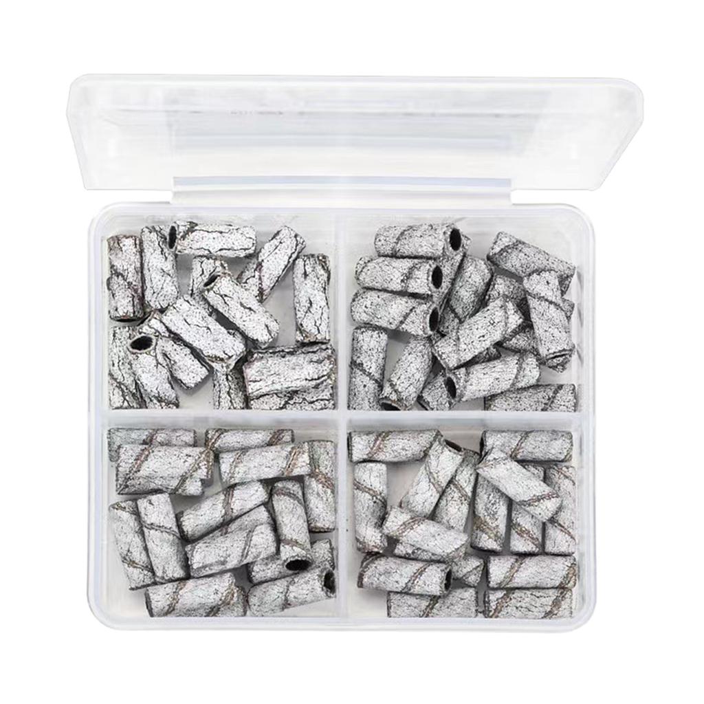 80/120/150/180/240Grit Nail Sanding Bands for Nail Drill Fine Grit Nail Sanding Bands Nail Drill Sanding Bit Manicure
