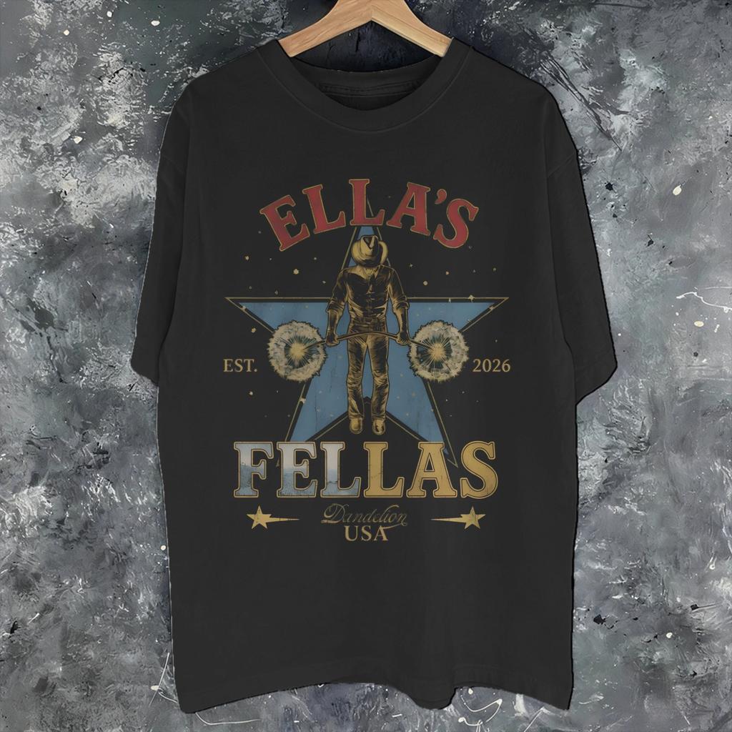 Unisexs Unisexs Ella Langley The Dandelion Tour 2026 T Shirt Pure Cotton Graphic Printing Tshirt Top Clothing