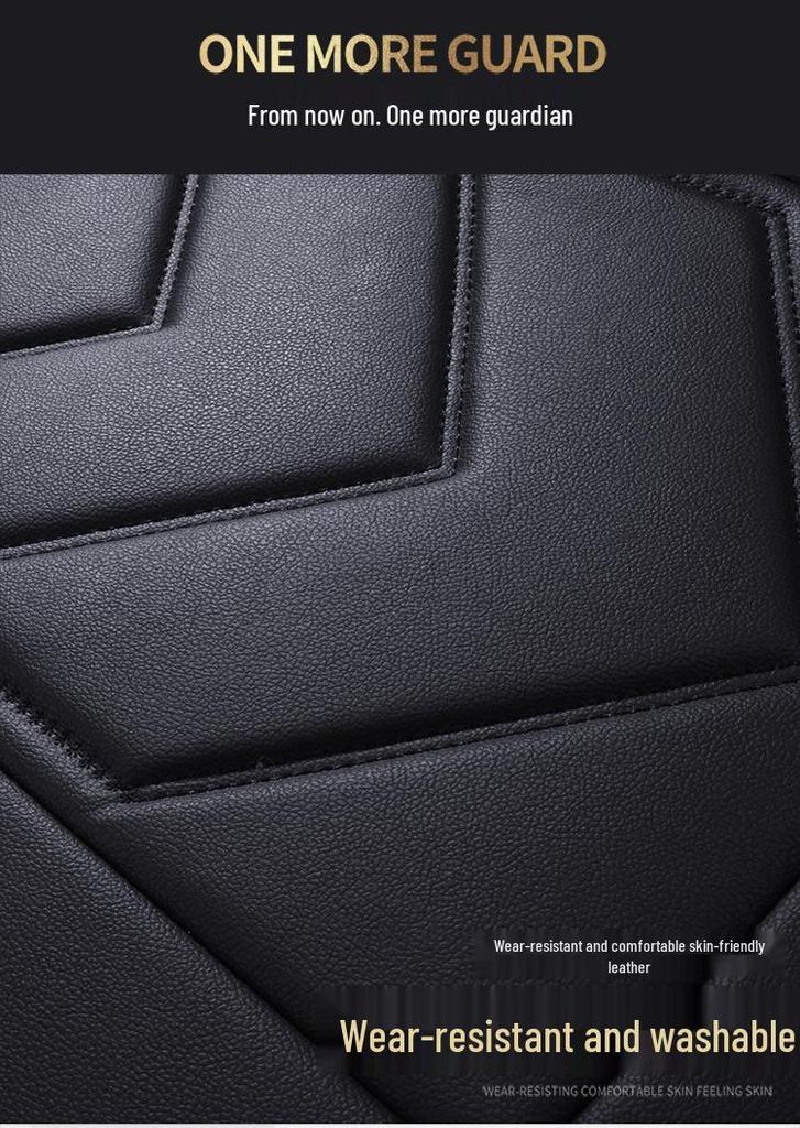 Napa Leather Full Coverage Front Car Seat Covers - All-Season and Universal Fit