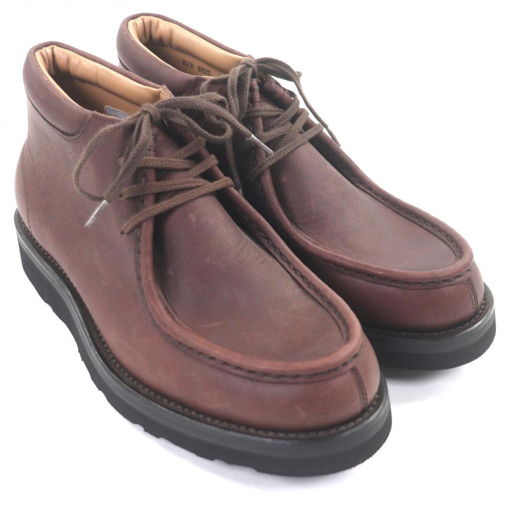 Excellent REGAL Shoe & Co. Ankle boots TYROLEAN BOOTS Brown leather mens 24.5 Used