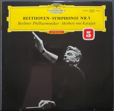 Δίσκος LP LUDWIG VAN BEETHOVEN - BERLINER PHI - Συμφωνία Νο.5 138804SLPM Deutsche Grammo 1963 Γερμανία Κλασική Μεταχειρισμένος