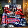 Trans-formers Blanket Flannel Throw for Sofa, Indoor, Camping, Living Room, Office, Chair, And Bed Soft Birthday Gift