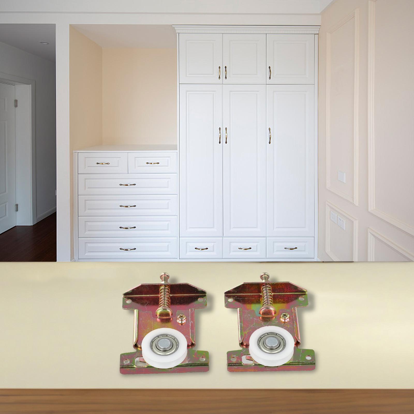 

Easy Install Sliding Door Roller Gold U Groove Pulley Reduced Derailment Stable Operation Easy To Install Quick Setup CHINA