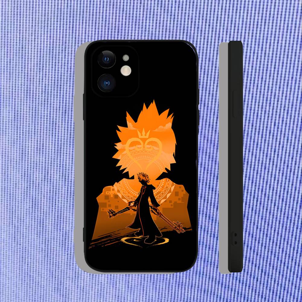 

Kingdom Hearts Game Phone Case For iPhone 17,16,15,14,13,12,11,Pro,Max,Plus,Air,X,XS,XR,SE,8,7,Mini,Soft Black Funda iPhone17