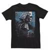 Retro Casual Sci-fi Star Wars Short-sleeved T-shirts for Men and Women, Sci-fi Printed Star Wars Logo Streetwear Tops