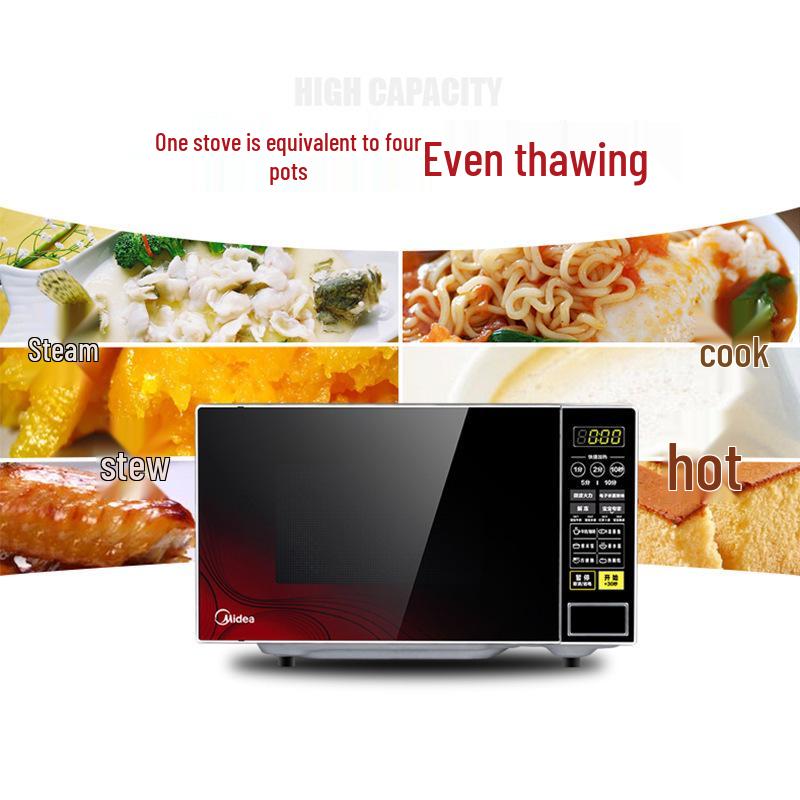 Midea M1-L213C Smart 2L Turntable Microwave Oven, Multifunctional