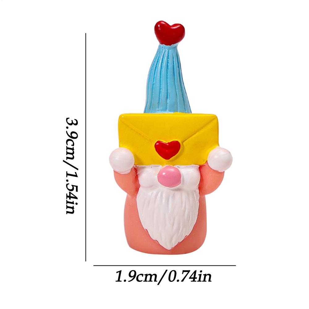 

Mini Dwarf Figurine Realistic Collectible Christmas Dwarf Witch Ministure For Porch Dining Table Mantel Windowsill Bedside Kids білий