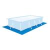 Tapete Impermeável para Piscina de PE Tecido de Piso para Piscina Cobertura de Piso para Piscina Resistente Tapete de Tecido para Piso de Piscina Retangular