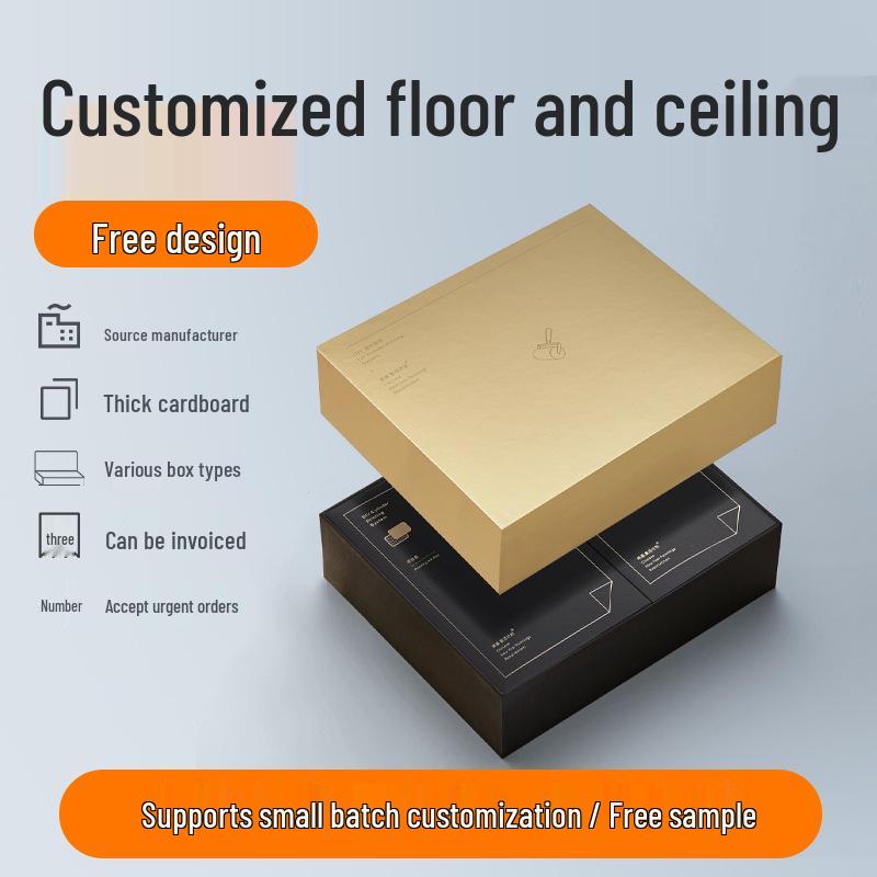 Custom High-End Folding Gift Box: Exquisite Drawer-Type, Book-Type, Flip-Top, or Top-Bottom Open with Custom Logo Options