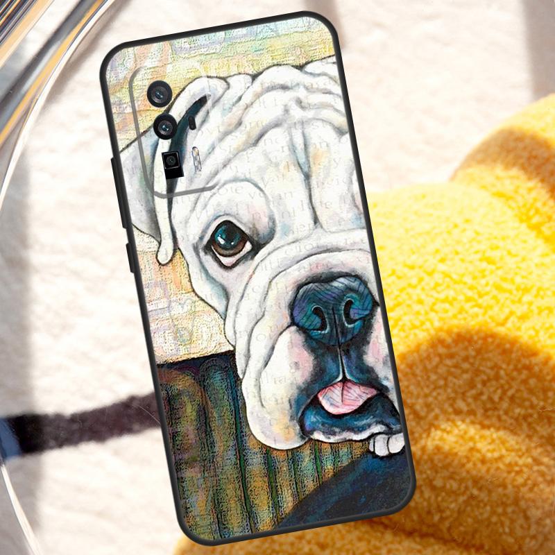 Boxer Dog Case For Xiaomi 13T 12T 11T 13 Pro 14 Ultra 12 Lite POCO F5 M6 X6 Pro X5 X3 F3 M5s Cover