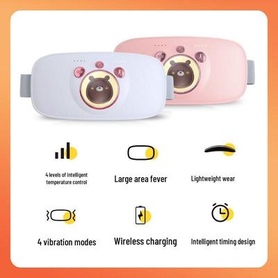 Electric Heating Warm Palace Waist Massager CN Plug (adapter Included)