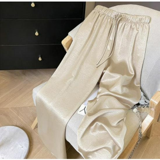 2026 New Style High Waist Wide-Leg Pants for Women: Spring/Autumn Large