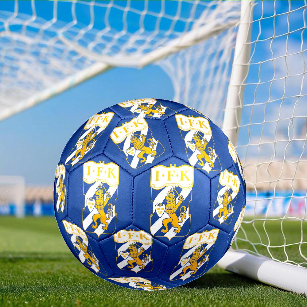 IFK Gothenburg Size 5 Soccer Balls, Anti-Slip, Protective Football, Outdoor Sport, Practice Games, Birthdays Gift Suitable for fan