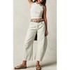 Washed Jeans Women Wide Leg Pants Denim High Waist Vintage Pockets Solid Basics Loose Fit Ankle Length Trousers