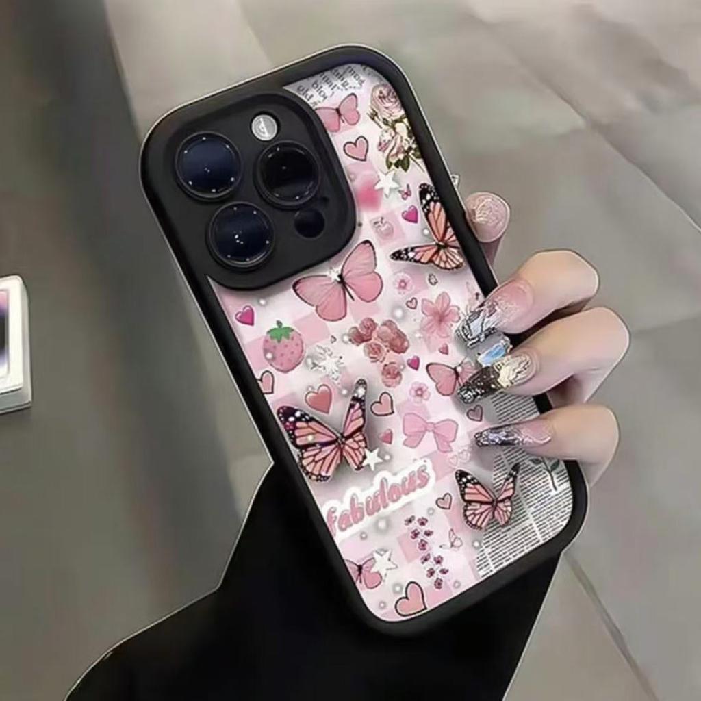 Personalized butterfly for iphone17promax mobile phone case apple 16/14pro Japan and Korea 13/12/15/11x